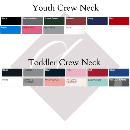 Adult/Kid Fleece Crew (Full Image)