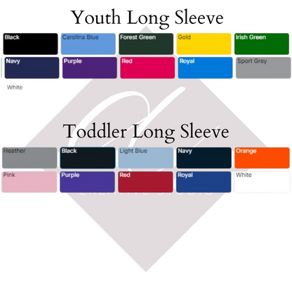 Adult/Kid Long Sleeve T-Shirt (Full Image)