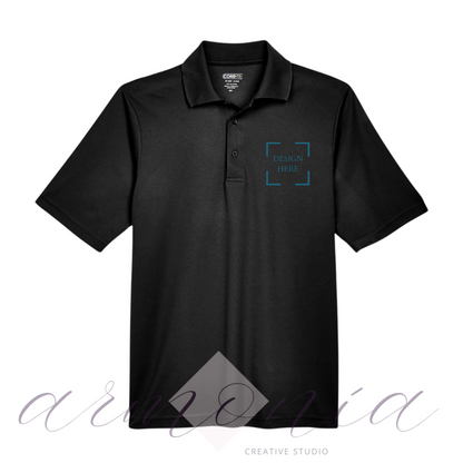 Polyester Performance Polo (Front Pocket) - Men