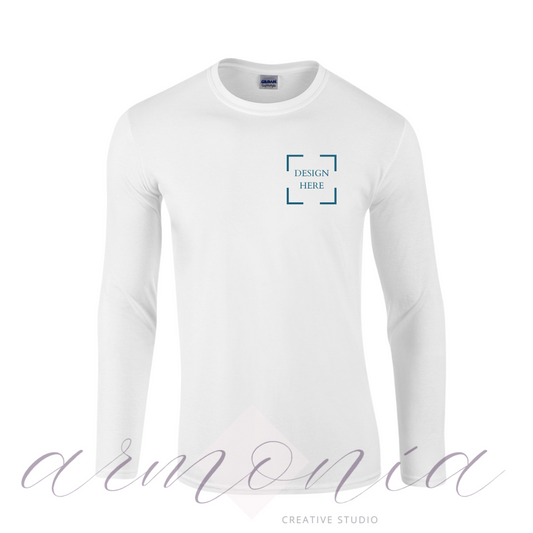 Long Sleeve T-Shirt (Front Pocket)